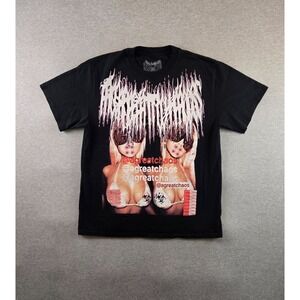 Ken Carson Chaos Live Tour T Shirt Mens XL Black Droland Miller Twins Official